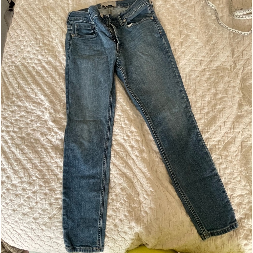 Everlane size 27 ankle jeans midrise